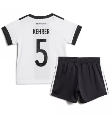 Germany Thilo Kehrer #5 Replica Home Stadium Kit for Kids World Cup 2022 Short Sleeve (+ pants)